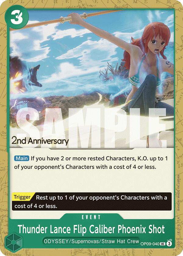 Thunder Lance Flip Caliber Phoenix Shot [Emperors in the New World: 2nd Anniversary Tournament Cards] | Clutch Gaming