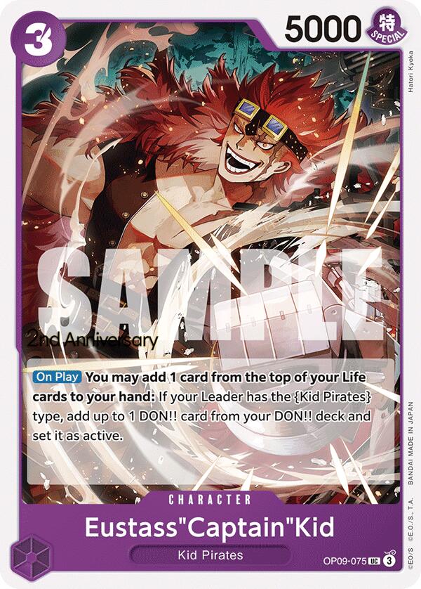Eustass"Captain"Kid [Emperors in the New World: 2nd Anniversary Tournament Cards] | Clutch Gaming