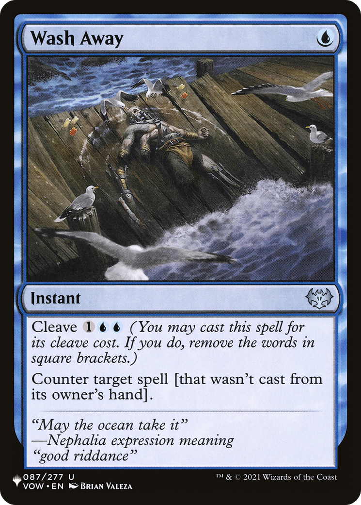 Wash Away [The List Reprints] | Clutch Gaming