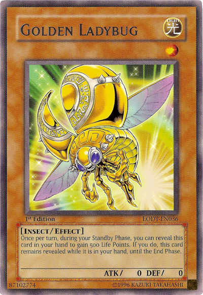 Golden Ladybug [LODT-EN036] Rare | Clutch Gaming