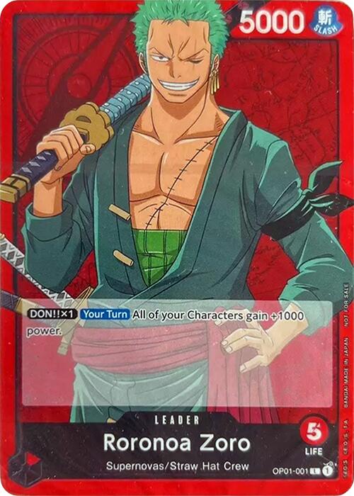 Roronoa Zoro [One Piece Demo Deck Cards] | Clutch Gaming