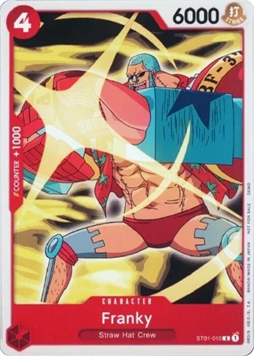 Franky [One Piece Demo Deck Cards] | Clutch Gaming