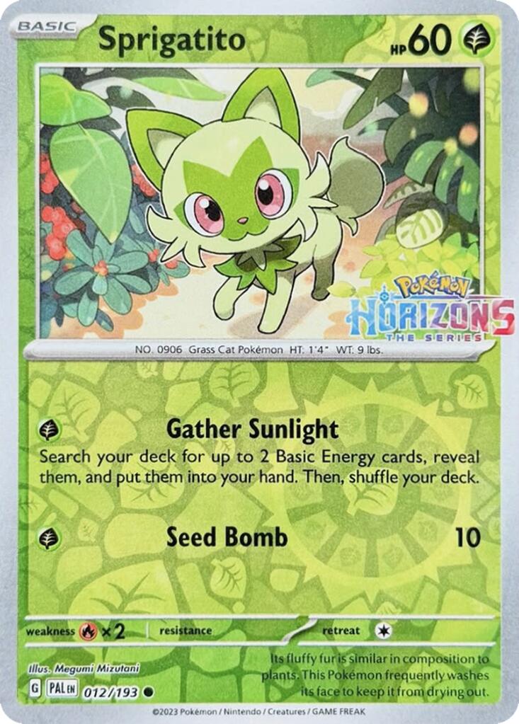 Sprigatito (012/193) [Miscellaneous Cards] | Clutch Gaming