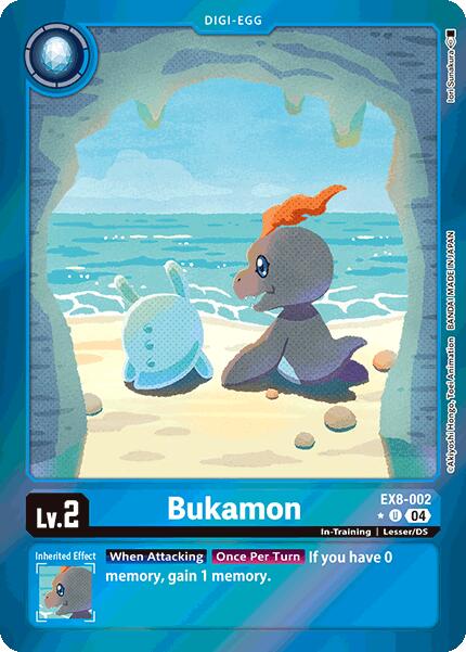 Bukamon [EX8-002] (Limited Foil) [Chain of Liberation] | Clutch Gaming