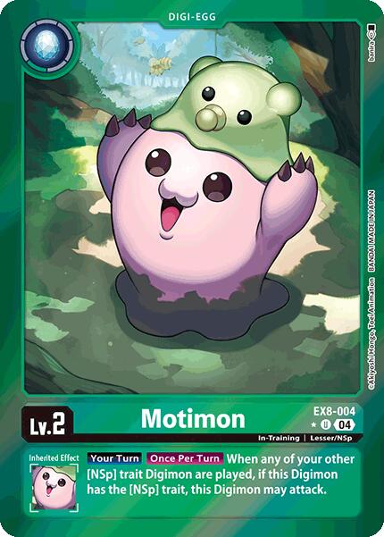 Motimon [EX8-004] (Limited Foil) [Chain of Liberation] | Clutch Gaming