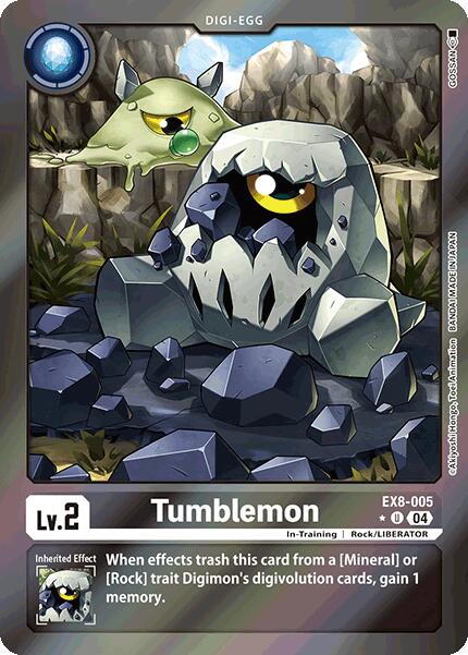Tumblemon [EX8-005] (Limited Foil) [Chain of Liberation] | Clutch Gaming