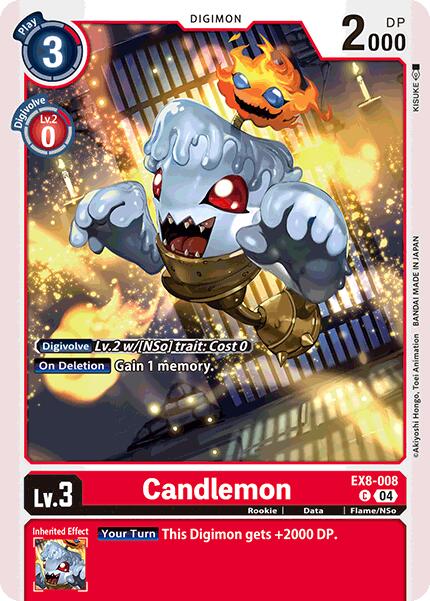 Candlemon [EX8-008] [Chain of Liberation] | Clutch Gaming