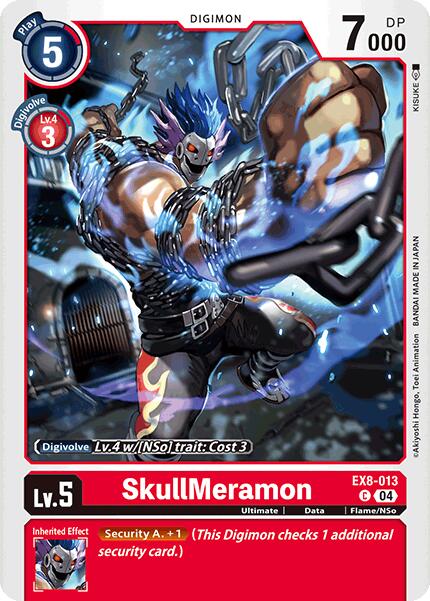 SkullMeramon [EX8-013] [Chain of Liberation] | Clutch Gaming
