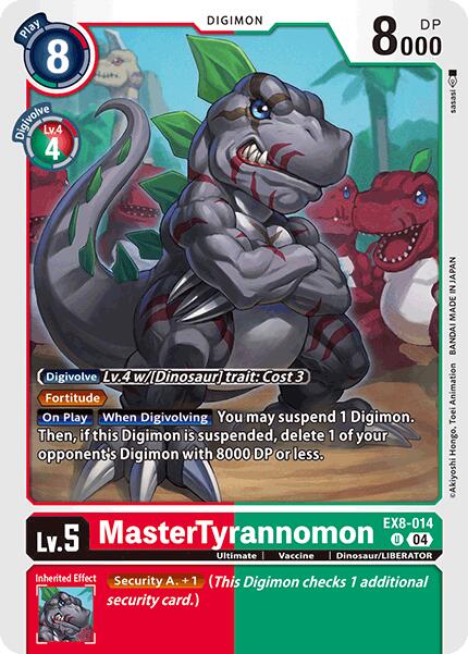 MasterTyrannomon [EX8-014] [Chain of Liberation] | Clutch Gaming