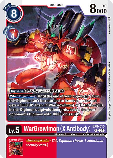 WarGrowlmon (X Antibody) [EX8-015] [Chain of Liberation] | Clutch Gaming