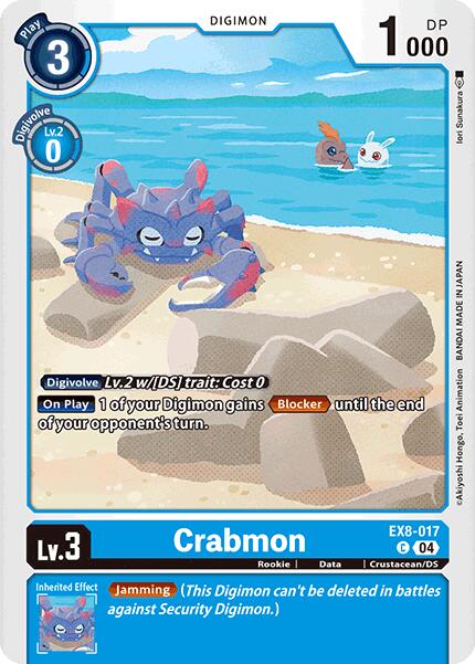 Crabmon [EX8-017] [Chain of Liberation] | Clutch Gaming