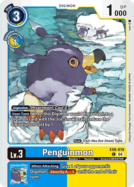 Penguinmon [EX8-019] [Chain of Liberation] | Clutch Gaming