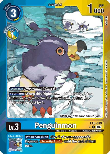Penguinmon [EX8-019] (Limited Foil) [Chain of Liberation] | Clutch Gaming