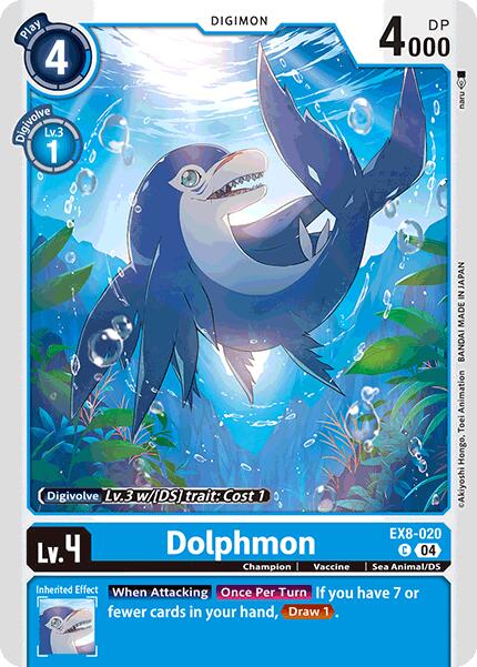 Dolphmon [EX8-020] [Chain of Liberation] | Clutch Gaming