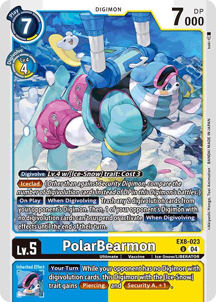 PolarBearmon [EX8-023] [Chain of Liberation] | Clutch Gaming