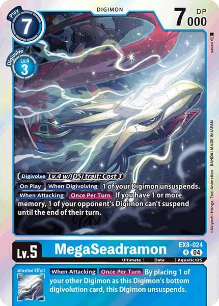 MegaSeadramon [EX8-024] [Chain of Liberation] | Clutch Gaming