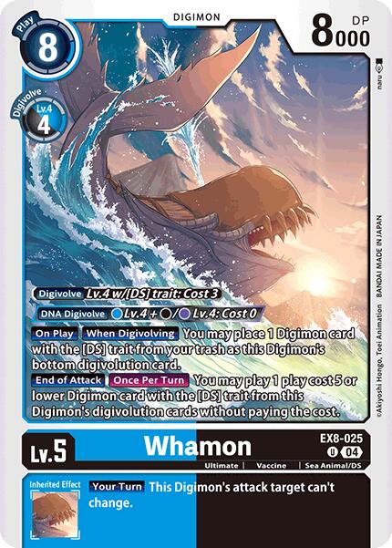 Whamon [EX8-025] [Chain of Liberation] | Clutch Gaming