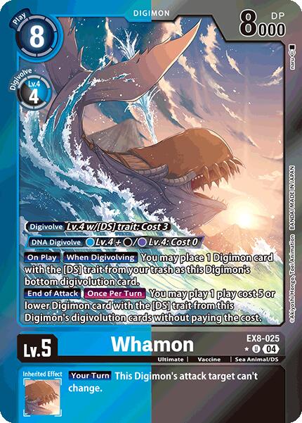 Whamon [EX8-025] (Limited Foil) [Chain of Liberation] | Clutch Gaming