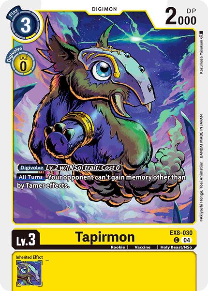 Tapirmon [EX8-030] [Chain of Liberation] | Clutch Gaming