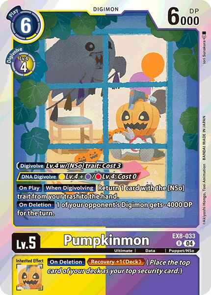 Pumpkinmon [EX8-033] [Chain of Liberation] | Clutch Gaming
