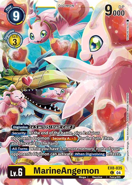 MarineAngemon [EX8-035] [Chain of Liberation] | Clutch Gaming