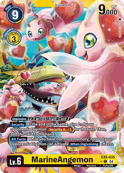 MarineAngemon [EX8-035] (Limited Foil) [Chain of Liberation] | Clutch Gaming