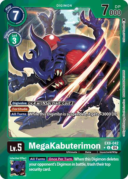 MegaKabuterimon [EX8-042] (Limited Foil) [Chain of Liberation] | Clutch Gaming