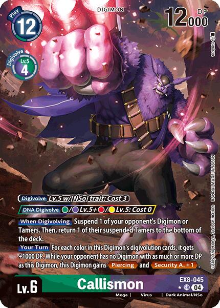 Callismon [EX8-045] (Alternate Art) [Chain of Liberation] | Clutch Gaming