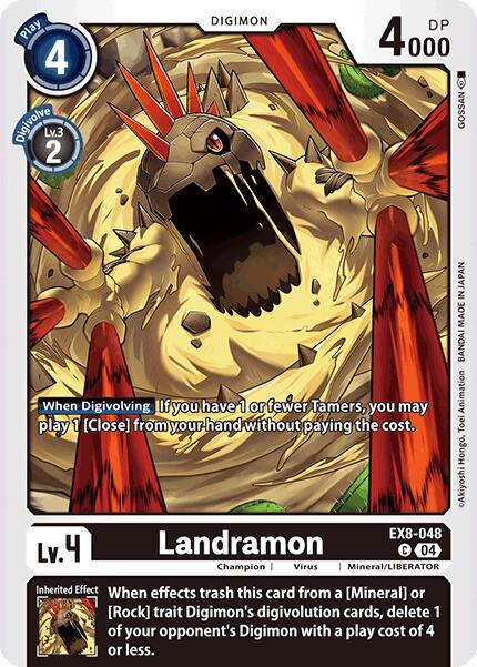 Landramon [EX8-048] [Chain of Liberation] | Clutch Gaming