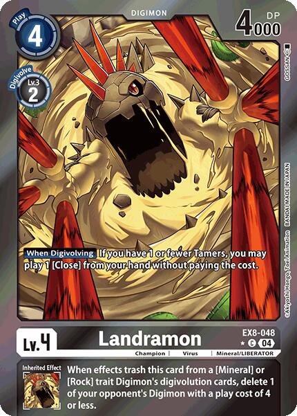 Landramon [EX8-048] (Limited Foil) [Chain of Liberation] | Clutch Gaming