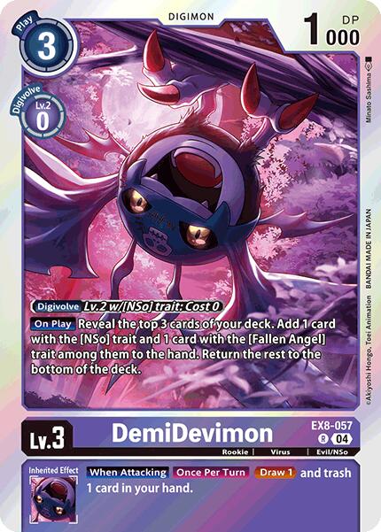 DemiDevimon [EX8-057] [Chain of Liberation] | Clutch Gaming