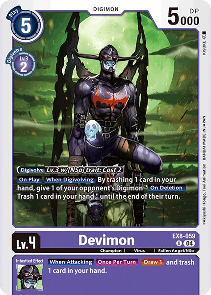 Devimon [EX8-059] [Chain of Liberation] | Clutch Gaming