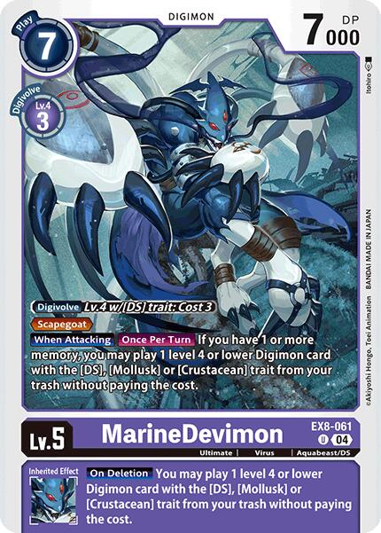 MarineDevimon [EX8-061] [Chain of Liberation] | Clutch Gaming