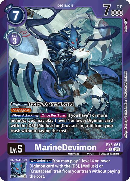 MarineDevimon [EX8-061] (Limited Foil) [Chain of Liberation] | Clutch Gaming