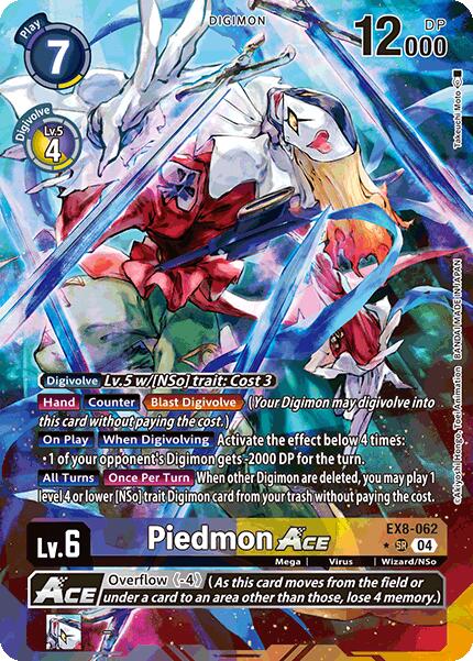 Piedmon ACE [EX8-062] (Alternate Art) [Chain of Liberation] | Clutch Gaming