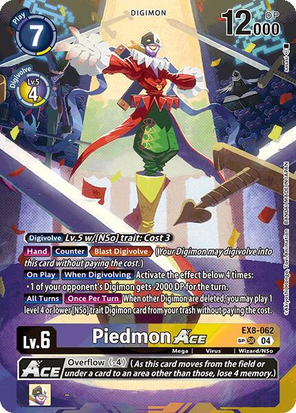 Piedmon ACE [EX8-062] (Textured) [Chain of Liberation] | Clutch Gaming