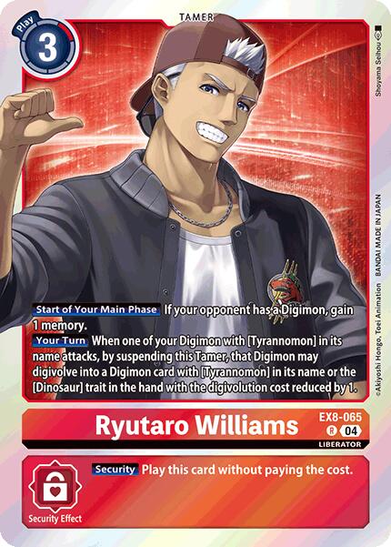 Ryutaro Williams [EX8-065] [Chain of Liberation] | Clutch Gaming