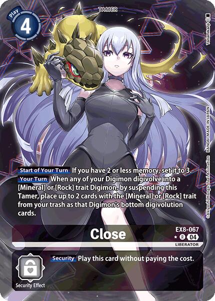 Close [EX8-067] (Alternate Art) [Chain of Liberation] | Clutch Gaming