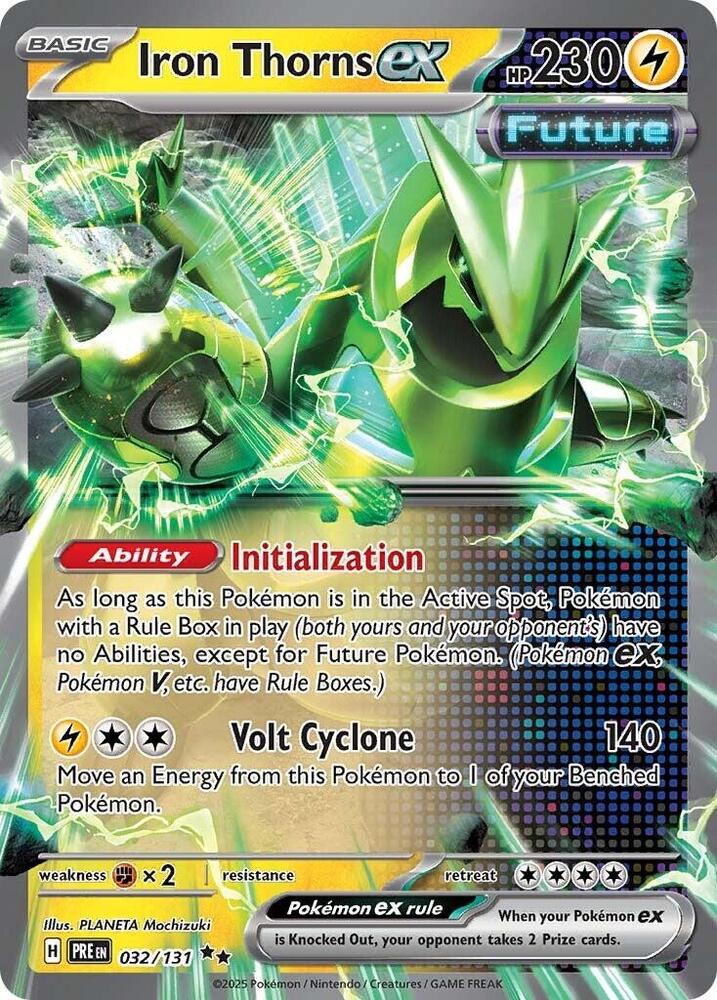 Iron Thorns ex (032/131) [Scarlet & Violet: Prismatic Evolutions] | Clutch Gaming