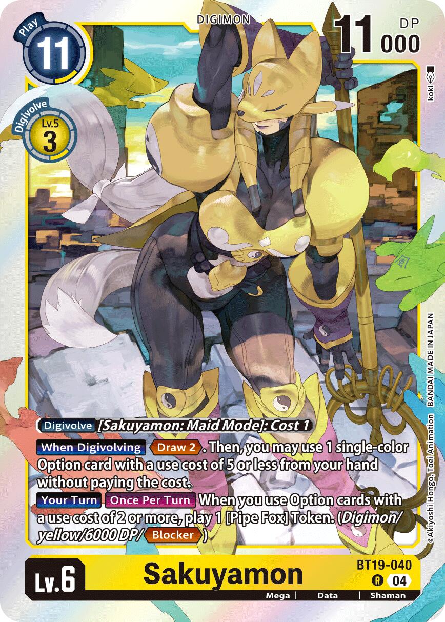 Sakuyamon [BT19-040] [Release Special Booster Ver.2.5] | Clutch Gaming