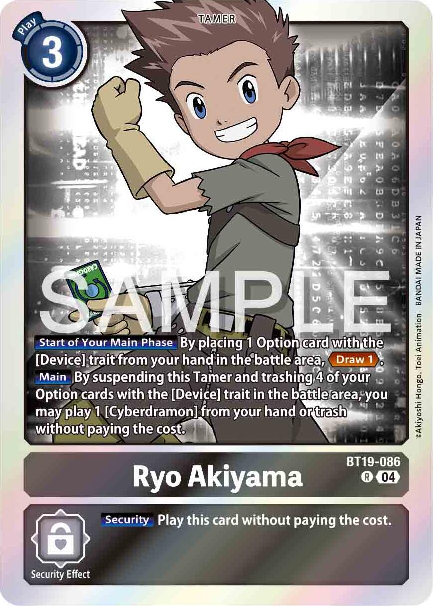 Ryo Akiyama [BT19-086] [Release Special Booster Ver.2.0] | Clutch Gaming