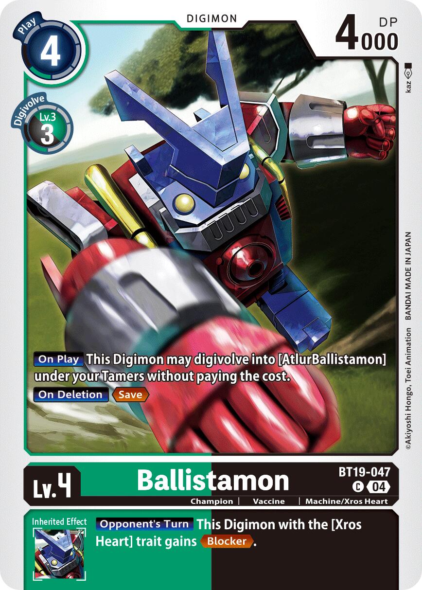 Ballistamon [BT19-047] [Release Special Booster Ver.2.5] | Clutch Gaming