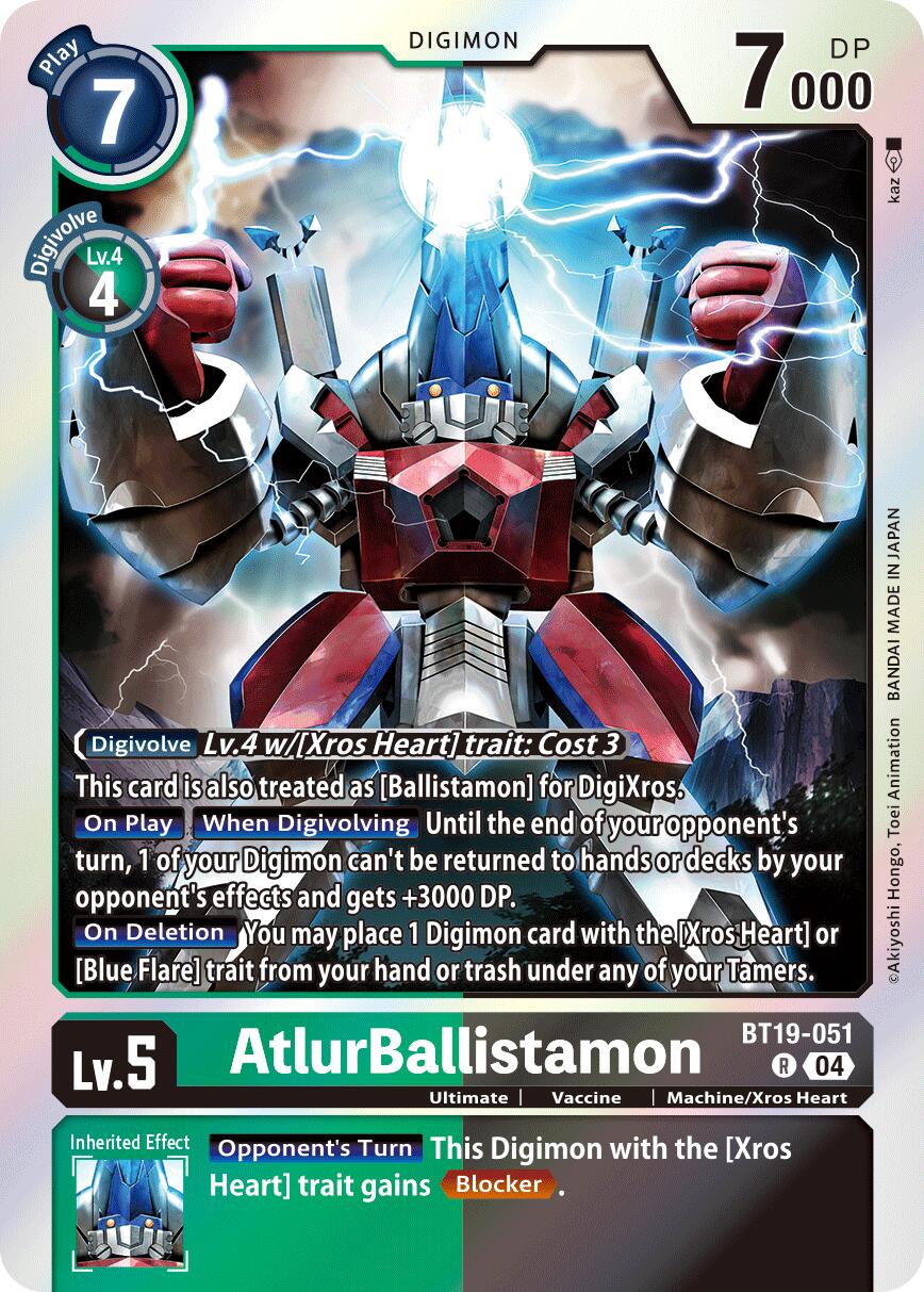 AtlurBallistamon [BT19-051] [Release Special Booster Ver.2.5] | Clutch Gaming