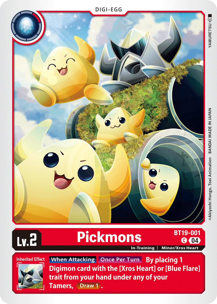 Pickmons [BT19-001] [Release Special Booster Ver.2.5] | Clutch Gaming