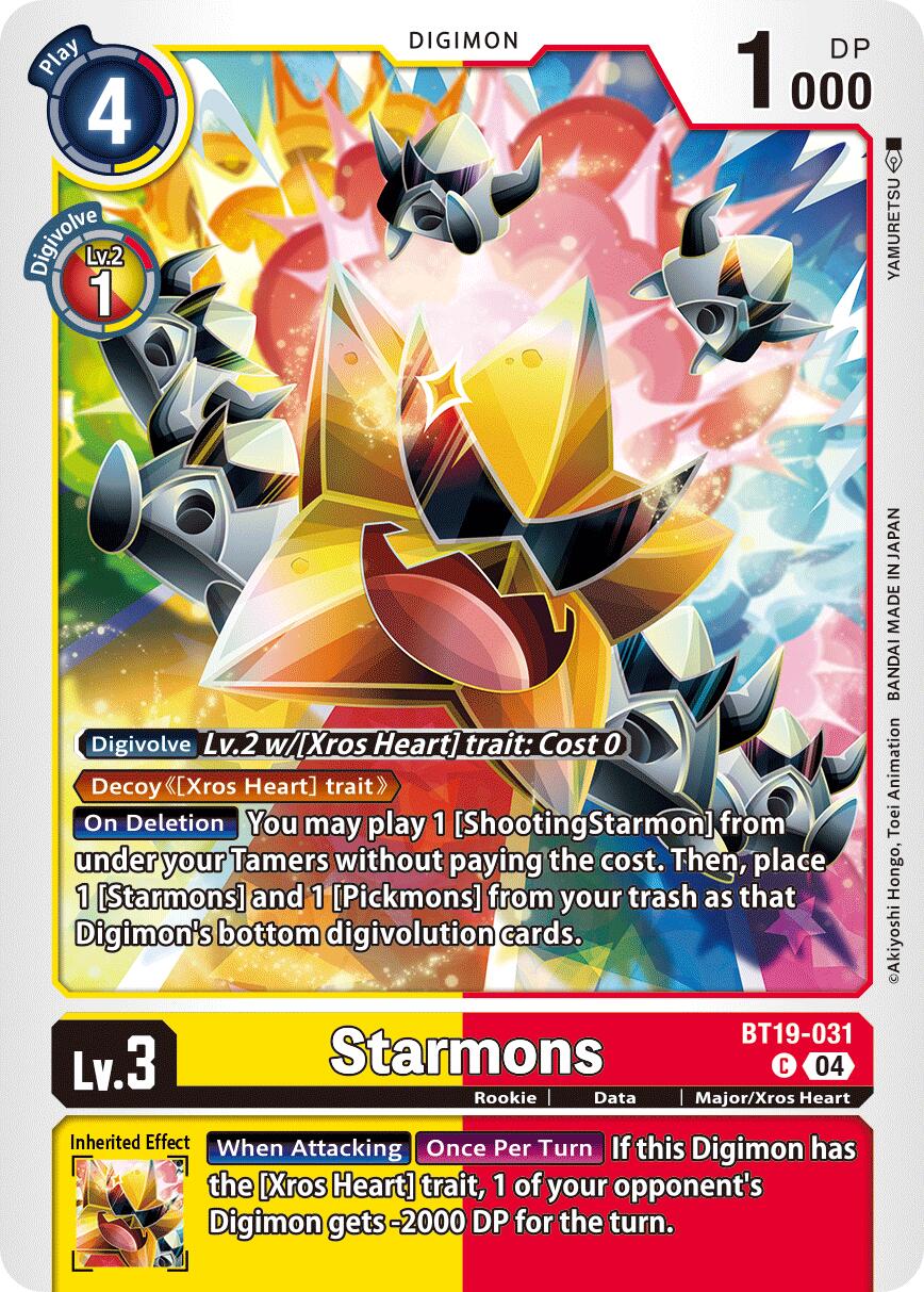 Starmons [BT19-031] [Release Special Booster Ver.2.5] | Clutch Gaming