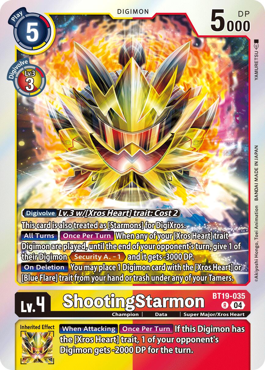 ShootingStarmon [BT19-035] [Release Special Booster Ver.2.5] | Clutch Gaming