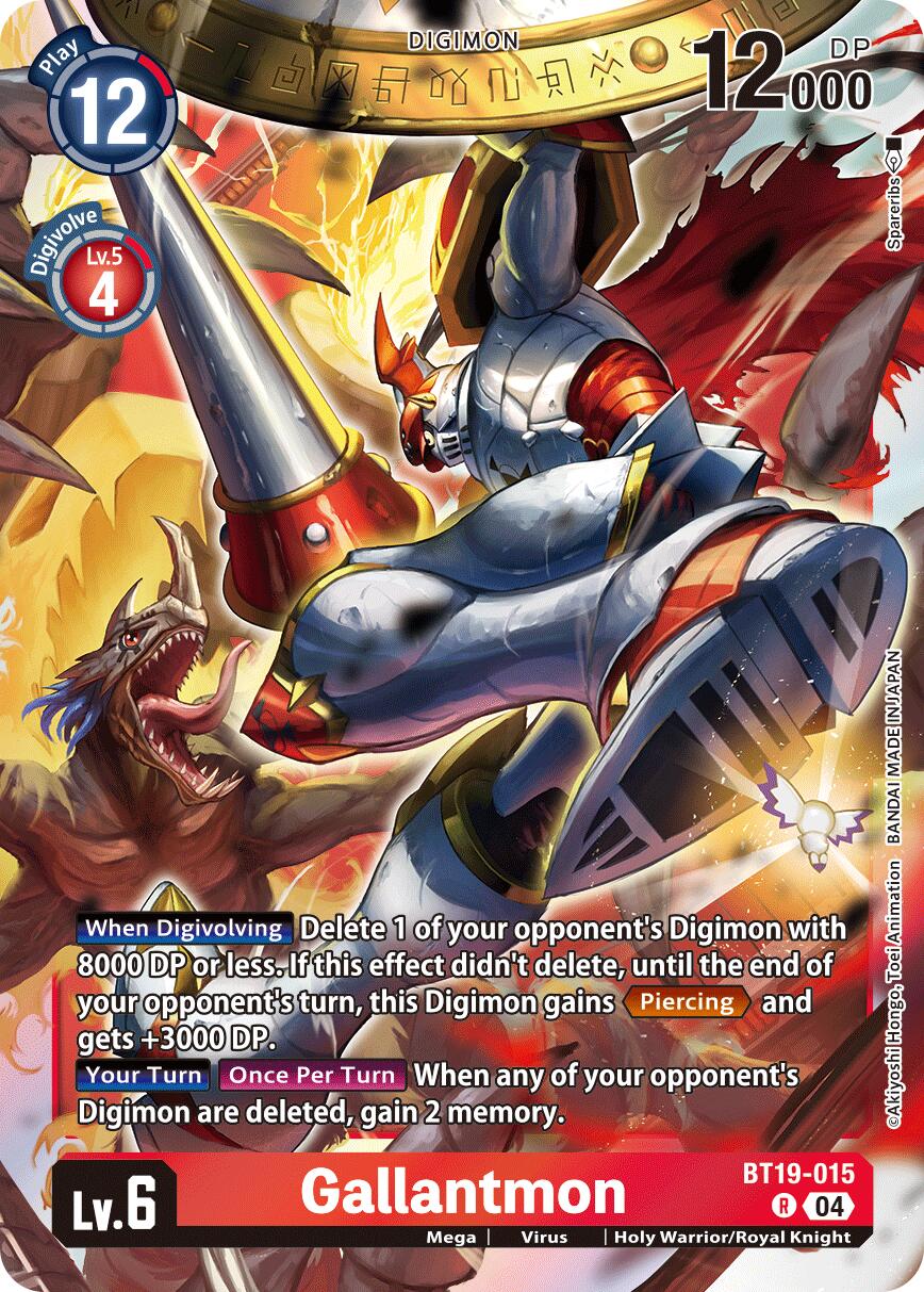 Gallantmon [BT19-015] [Release Special Booster Ver.2.5] | Clutch Gaming