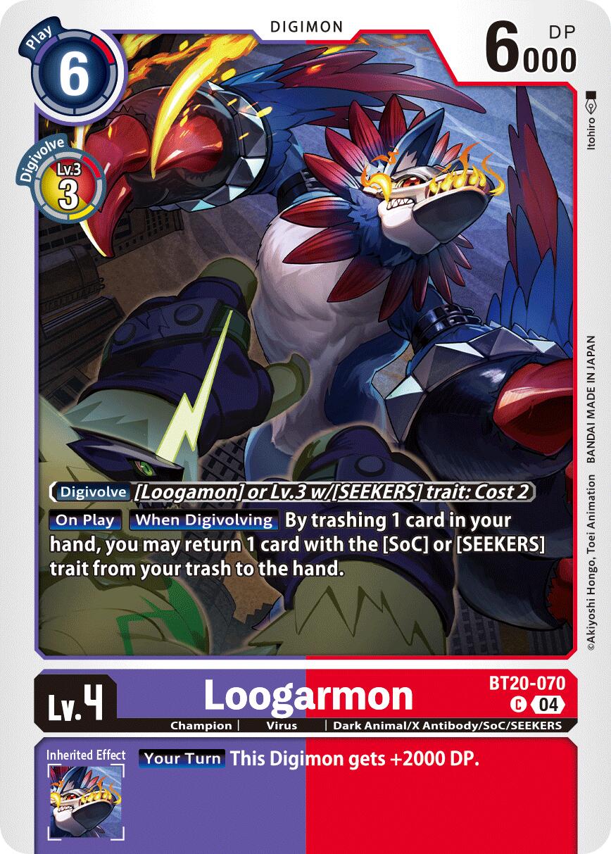 Loogarmon [BT20-070] [Release Special Booster Ver.2.5] | Clutch Gaming