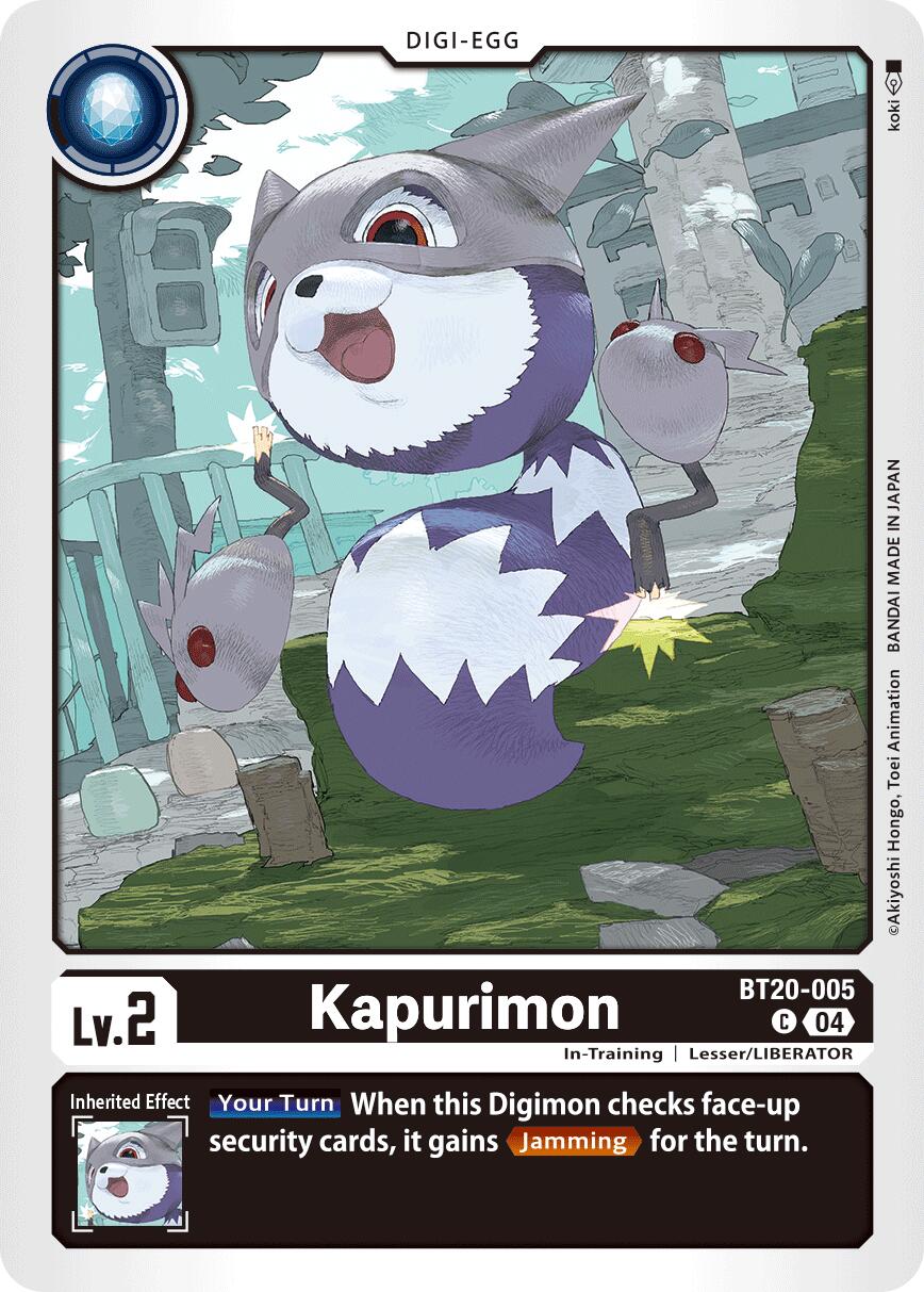 Kapurimon [BT20-005] [Release Special Booster Ver.2.5] | Clutch Gaming