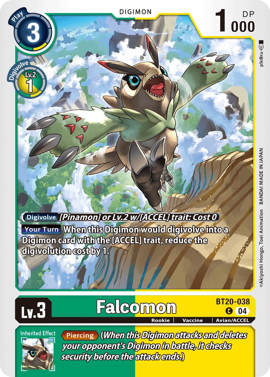 Falcomon [BT20-038] [Release Special Booster Ver.2.5] | Clutch Gaming